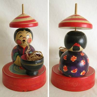 Creative "Kokeshi" Traditional Toy